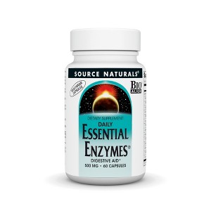 Daily Essential Enzymes Vegetarian 500mg VegCap by Source Naturals, Inc.  -  60 VegCap - 1 of 3