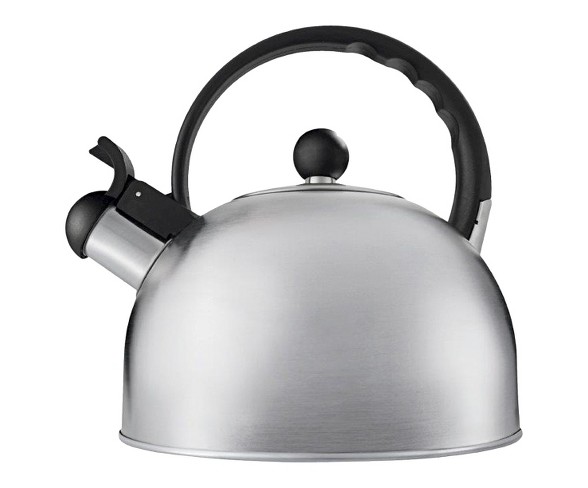 Copco Tucker Tea Kettle- 1.5 Quarts, Brushed Stainless Steel