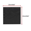 INSPIRE CHIC Men's Wedding Party Solid Color Self-Folded Pocket Squares - 3 of 4