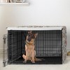 Sweet Jojo Designs Girl Dog Crate Kennel Cover 48in. Vintage Floral Pink Green and Yellow - 2 of 4
