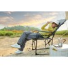 VisioGear Camping Chair, Oversized Portable Folding Chair with Side Table, Pocket for Beach, Fishing, Trip, Picnic - 4 of 4