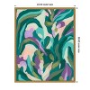 Amanti Art Jungle Wave I by June Erica Vess Framed Canvas Wall Art - 4 of 4