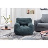CAVINAS Soft Fabric Bean Bag Chair, Bean Bag Chair Filled With Memory Sponge, for Indoor, Living Room, Dining Room, Bedroom - 3 of 4