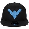 Adult Nightwing Symbol New Era 9Fifty Adjustable Snapback Hat - 2 of 4
