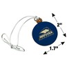 Hofstra University Lions Logo Mini Small Tiny Wood Christmas Tree Holiday Ornament - 4 of 4