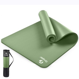 Gruper Thick Yoga Mat Non Slip, Large Size 72" L x 32" W x 0.6" TH, Premium Exercise & Fitness Mat with Carrying Strap and Bag, Workout Mats for Home - 1 of 4
