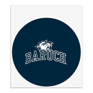 Baruch College Bearcats Logo Automotive Car Window Locker Circle Bumper Sticker - 1 of 4