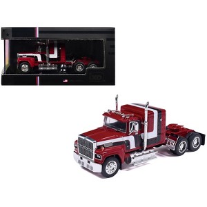 1978 Ford LTL-9000 Truck Tractor Red Metallic with Stripes 1/64