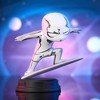 Diamond Select - Diamond Select - Marvel - Animated Style Silver Surfer Statue - 2 of 4