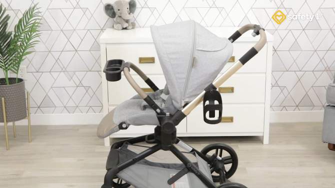 Safety 1st Turn &#38; Go Rotating Travel System - French Gray, 2 of 22, play video