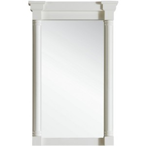James Martin Vanities Savannah/Providence 27" Mirror, Bright White - 1 of 1