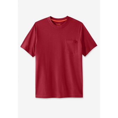 Boulder Creek by KingSize Heavyweight Pocket Crewneck T-Shirt