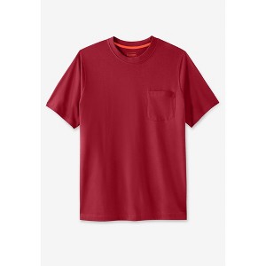 Boulder Creek by KingSize Heavyweight Pocket Crewneck T-Shirt - 1 of 4