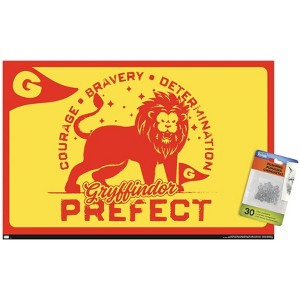 Trends International The Wizarding World: Harry Potter - Hufflepuff Clubhouse Crest Unframed Wall Poster Prints - 1 of 4
