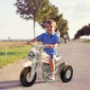 Qaba Ride on Motorcycle, 6V Ride on Bubble Car, 3 Wheeled 2 MPH Electric Motorcycle for Kids w/ LED Headlight, Music, Forward & Reserve - 2 of 4