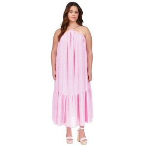 Michael Kors Womens Chain Strap Floral Maxi Dress - 1 of 1