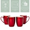 Elanze Designs I Can Do All Things Through Christ Cardinal Red 10 ounce New Bone China Coffee Cup Mug - 3 of 4