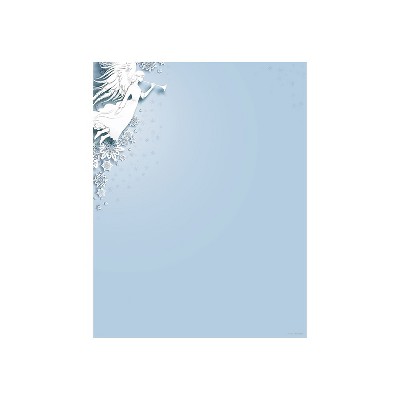Great Papers Winter Snow Angel Holiday Letterhead Multicolor 50/Pack (2023040)