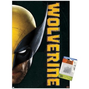 Trends International Marvel Deadpool & Wolverine - Diptych Wolverine Unframed Wall Poster Prints - 1 of 4