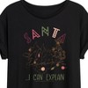Women's - Winnie the Pooh - Christmas Tigger - Santa, I Can Explain Oversized Graphic T-Shirt - 2 of 4
