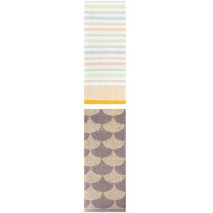 REGALWOVEN Cotton Absorbent Soft Decorative Hand Towel for Bathroom 13" x 29"/13" x 27" 2 Pcs - 1 of 4