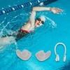 Unique Bargains Waterproof Ear Plugs Nose Clip 1 Set - 3 of 4