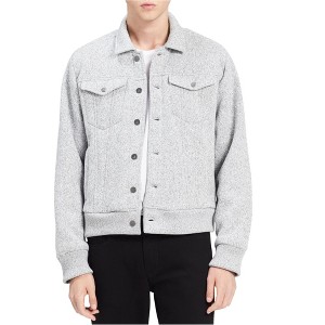 Calvin Klein Mens Bonded Fleece Trucker Jacket - 1 of 1
