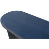 NicBex Console Table with Curved Legs,Entryway Table with Legs that Can be Installed Inward or Outward,Modern Couch Table for Living Room,Navy Blue - 3 of 4