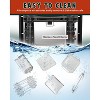 ZACHVO 10-in-1 Air Fryer Oven, 1500W, 16QT, Stainless Steel, LED Touchscreen, Convection - 3 of 4