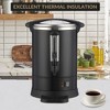 CuisinSmart Commercial Coffee Urn,Large Capacity Hot Coffee Dispenser,Stainless Steel Hot Water Urn for Buffets and Gatherings - 4 of 4