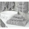 American Soft Linen Luxury Turkish 3 Piece Towel Set, 100% Cotton Soft Absorbent Bath Towels for Bathroom - 2 of 4