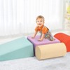Soft Toddlers Climbing Toys, Baby Foam Climbing Blocks for Babies Toddlers, Indoor Climb and Crawl Activity Play Set - 2 of 4