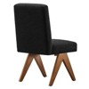 Modway Lyra Boucle Fabric Dining Room Side Chair - Set of 2 - 3 of 4