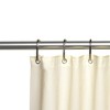 Carnation Home Fashions 10 Gauge Standard-Sized Shower Liner with Metal Grommets 72 x 72 - Ivory - 2 of 4
