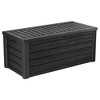 Keter Westwood Outdoor Resin 150 Gallon Deck Storage Box Organizer For ...