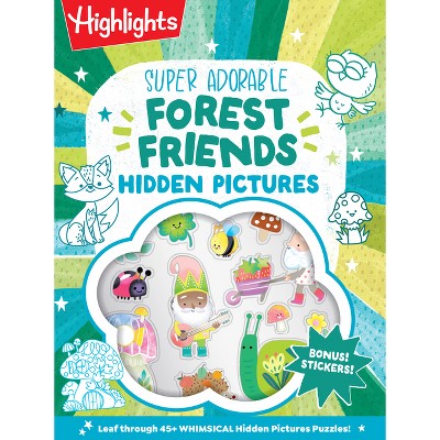 Super Adorable Forest Friends Hidden Pictures Puzzles - (Paperback)