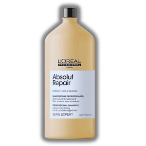 L'oreal Serie Absolut Repair Shampoo (1.5 Liter / 50.7 oz XXL Refill) Shinier and Softer Hair | Loreal Absolute Lightweight Touch | Reduce Damage Hair - 1 of 3