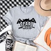 Simply Sage Market Women's Scary Mode Bat Short Sleeve Graphic Tee - 3 of 4