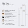 Brightech Tree Modern Dimmable (Includes LED Light Bulb) Tree Floor Lamp Matte White - 3 of 4