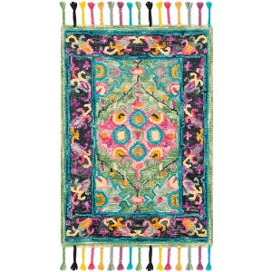 Aspen W/ Tassels APN114 Hand Tufted Indoor Rugs - Safavieh - 1 of 4