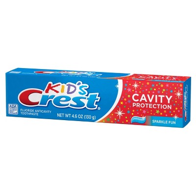 Crest Kid's Cavity Protection Sparkle Fun Flavor Toothpaste - 4.6oz ...