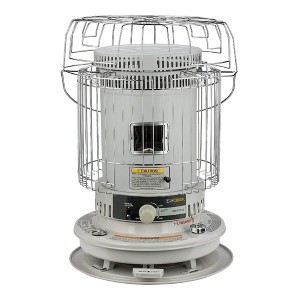 Sengoku HeatMate Efficient 23,500 BTU Portable Convection Kerosene Personal Space Heater for 1,000 Square Feet of Indoor or Outdoor Use, White - 1 of 4