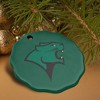 Chicago State University Primary Logo Porcelain Scalloped Holiday Christmas Tree Ornament  2.8" (7.1 cm) - 4 of 4
