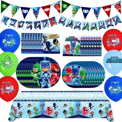 Treasures Gifted PJ Masks Party Supplies Complete Set for 24 Guests