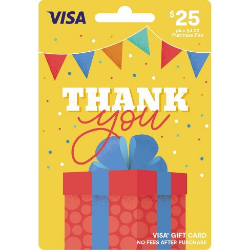 visa cards birthday gift