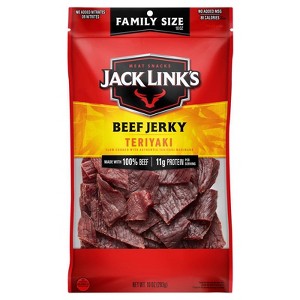 Jack Link's Teriyaki Beef Jerky 10 oz Bagged - 1 of 1
