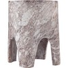 Meridian Furniture,Foligno Marble Finish Concrete End Table - 3 of 4