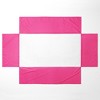Bacati - Pin Dots Crib/Toddler Bed Skirt - Fuschia - 4 of 4