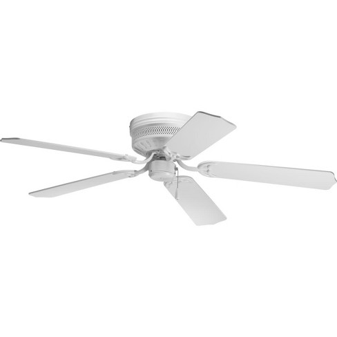 Progress Lighting Hugger 52 Hugger 52 5 Blade Flush Mount Ceiling Fan Blades Included