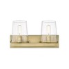 Z-Lite Callista 2 - Light Vanity in  Rubbed Brass - 2 of 4